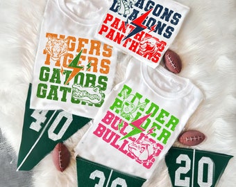 Custom Two College House Divided Shirt, Two College Heart Tee, Personalized Tshirt For Two, Make Your own House Divided