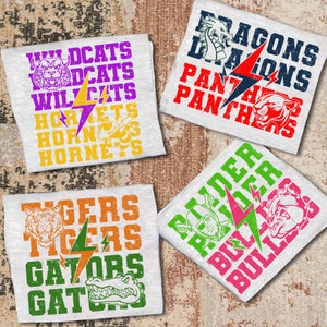 Custom Two College House Divided Shirt