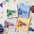Kids Custom School Mascot Shirt, Youth Team Spirit Tee, Custom Mascot Back to School Gift, Game Day Shirt, Gators Tigers Eagles product logo