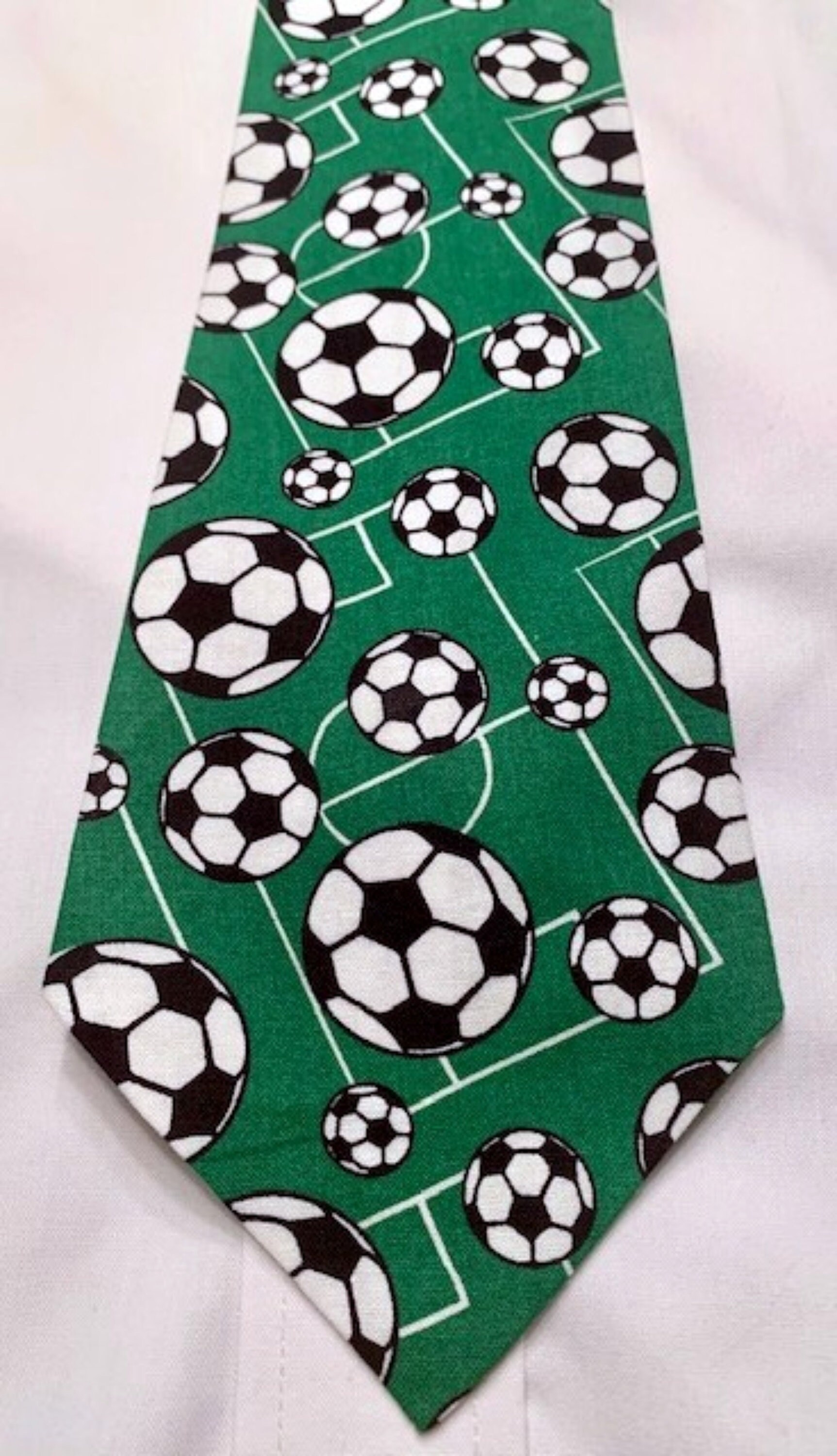 Soccer Tie Etsy