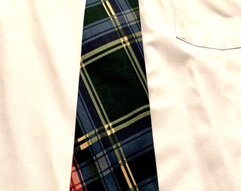 Plaid Necktie