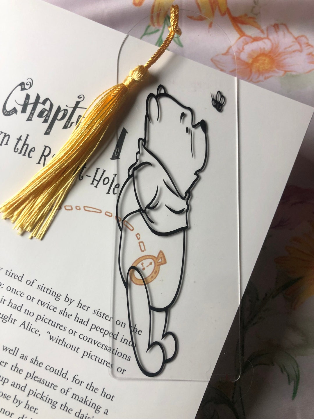 Winnie the Pooh Bookmark - Etsy