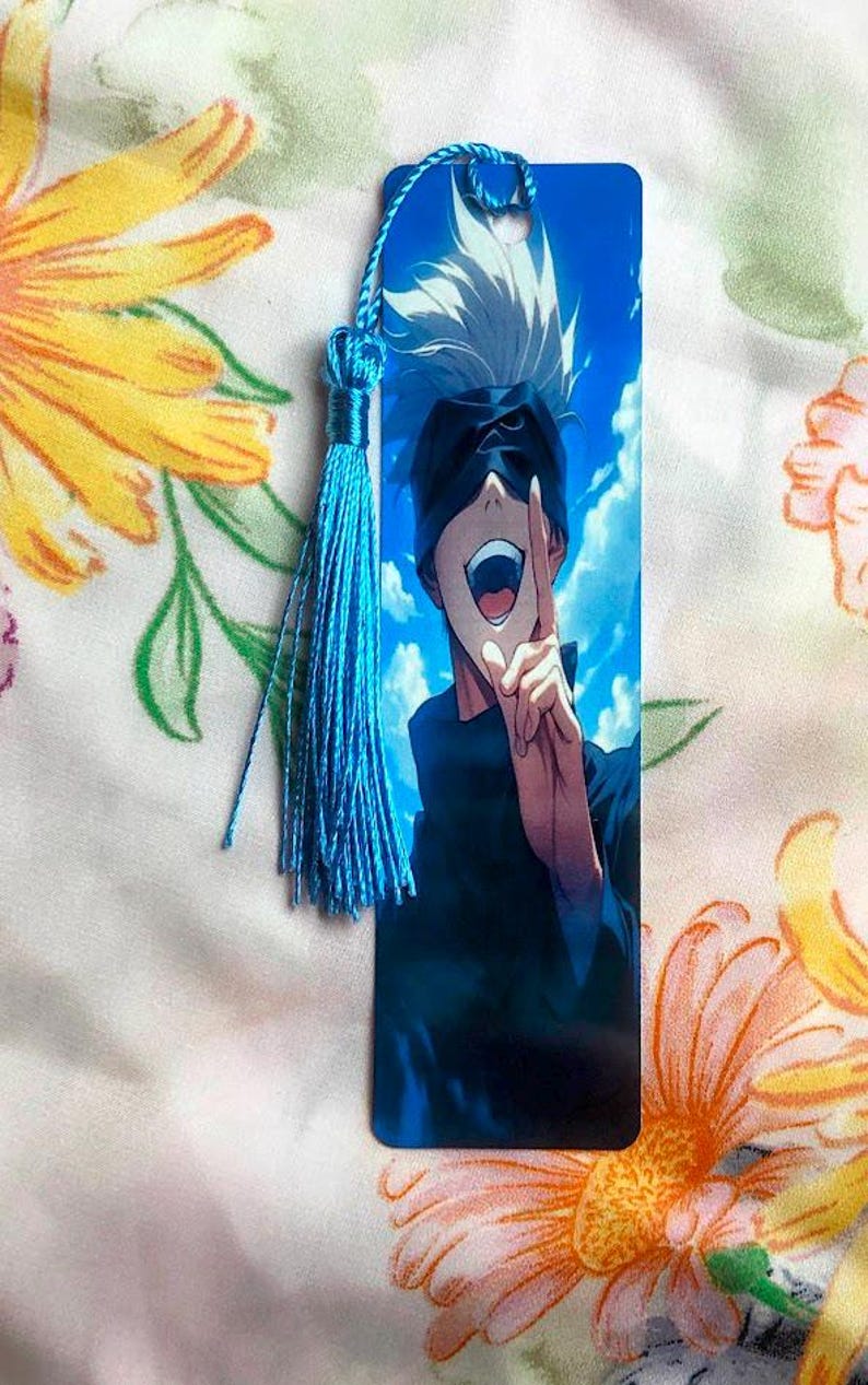 Bookmarks Pattern Gojo Jujutsu Kaisen Satoru Gojo Bookmarks - Etsy