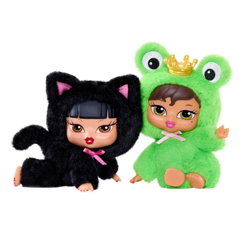 Authentic Bratz Bratziez Iconz Series Blind Box Plush Keychain Collectible Toy