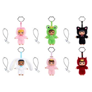 Authentic Bratz Bratziez Iconz Series Blind Box Plush Keychain Collectible Toy