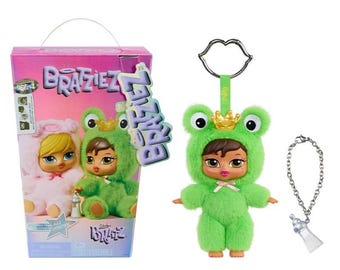Authentic Bratz Bratziez Iconz Series Blind Box Plush Keychain Collectible Toy
