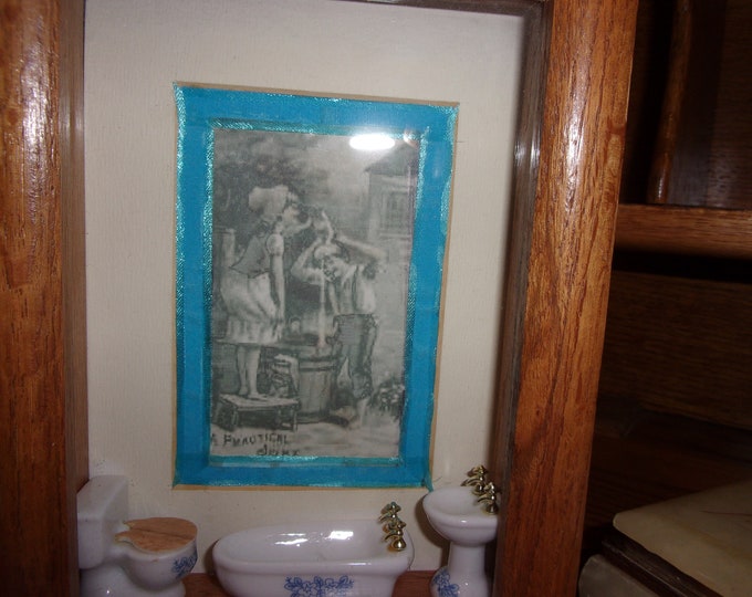 Wall Art Craftmanor Treasures - Vintage Style Bathroom Wall Art Wall Art Craftmanor Treasures - Vintage Style Bathroom Wall Art