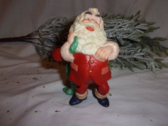 Jolly Santa Claus Ornament, Jolly Old St. Nick, St. Nicholas, Christmas Vintage, Christmas Ornament, Christmas Tree Ornament, Gift, Decor