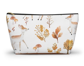 Pochette pour accessoires avec fond en T : lunatique, Woodland, Hert