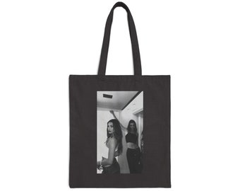 hailey bieber kendall jenner tote bag | hailey bieber tote bag | kendall jenner tote bag | girls bff tote bag | celebrity prints tote bags