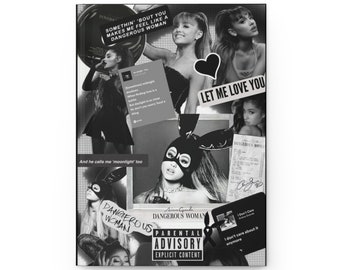 ariana grande notebook | ariana grande journal | ariana grande gifts | celebrity notebooks | ariana grande book journal | arianators |