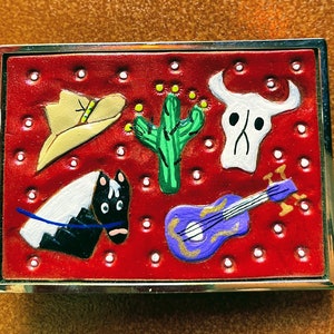 Belt Buckle with Western THeme