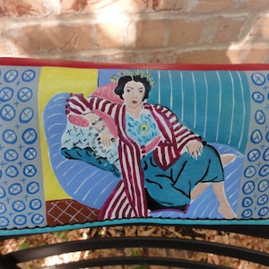 Purse with Matisse&#39;s &quot;Odalisque in a Purple Robe&quot;
