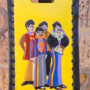 Luggage Tag with Fab Four