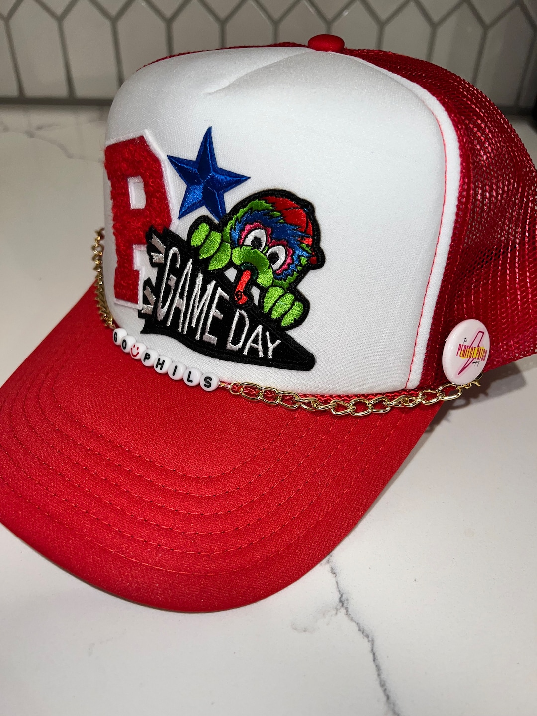 Philadelphia Phillies Trucker Hat - Etsy