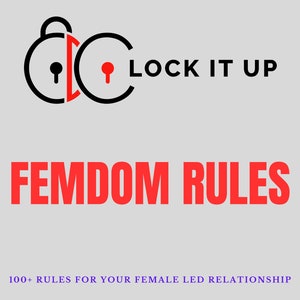 Femdom Rules: 100+ Kinky Rules For Your Female Led Relationship (Instant Download PDF eBook)