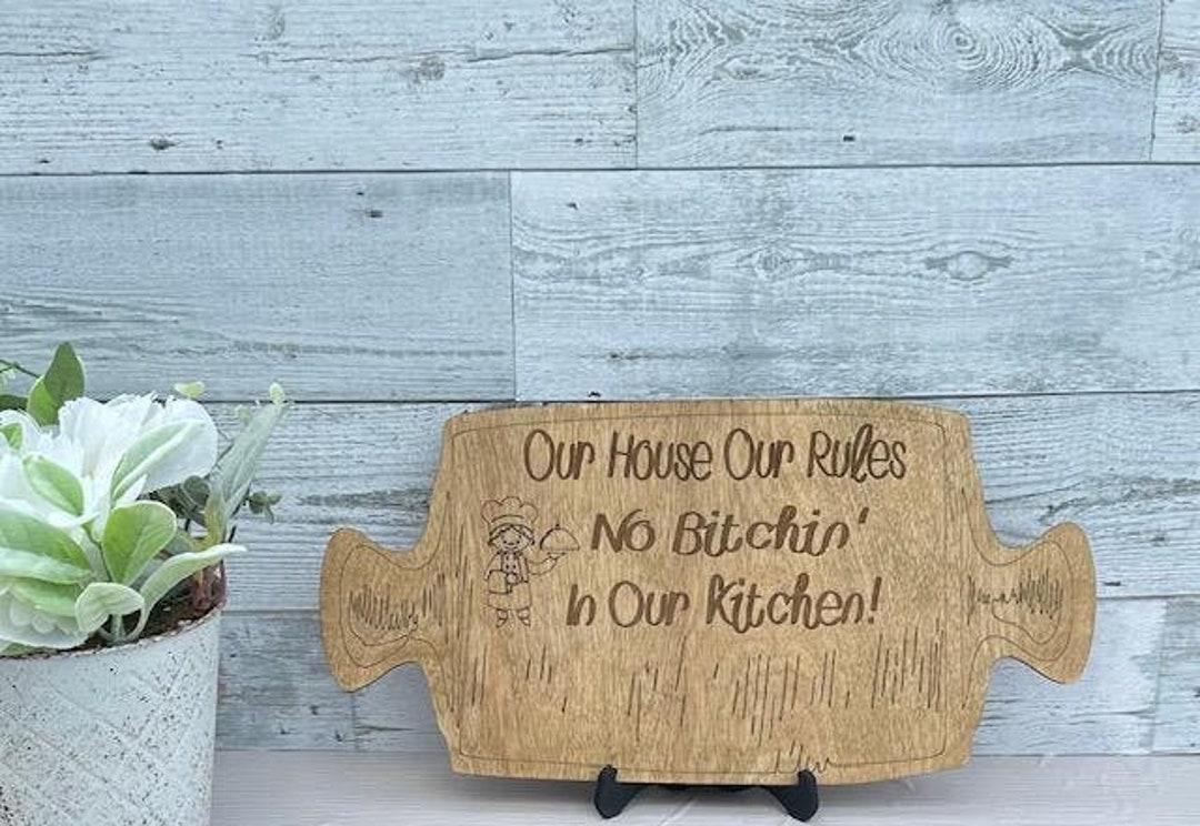 Kitchen Signs, Funny Kitchen Sign, Home Decor, Fun Kitchen Sayings ...