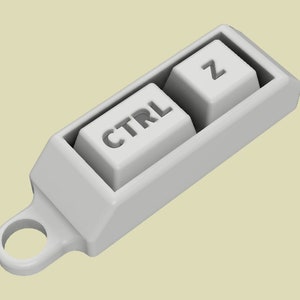 UNDO | Fidget Keychain 3D Print STL Files
