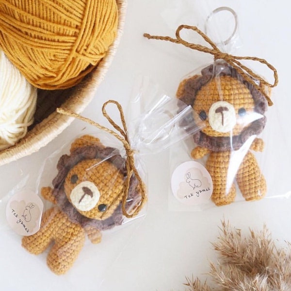 Little Lion Amigurumi English Crochet Pattern (PDF)