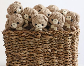 Little Bear Amigurumi English Crochet Pattern (PDF)