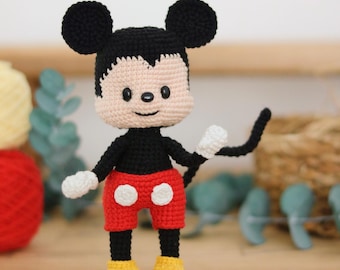 Patrón de ratón amigurumi (PDF)