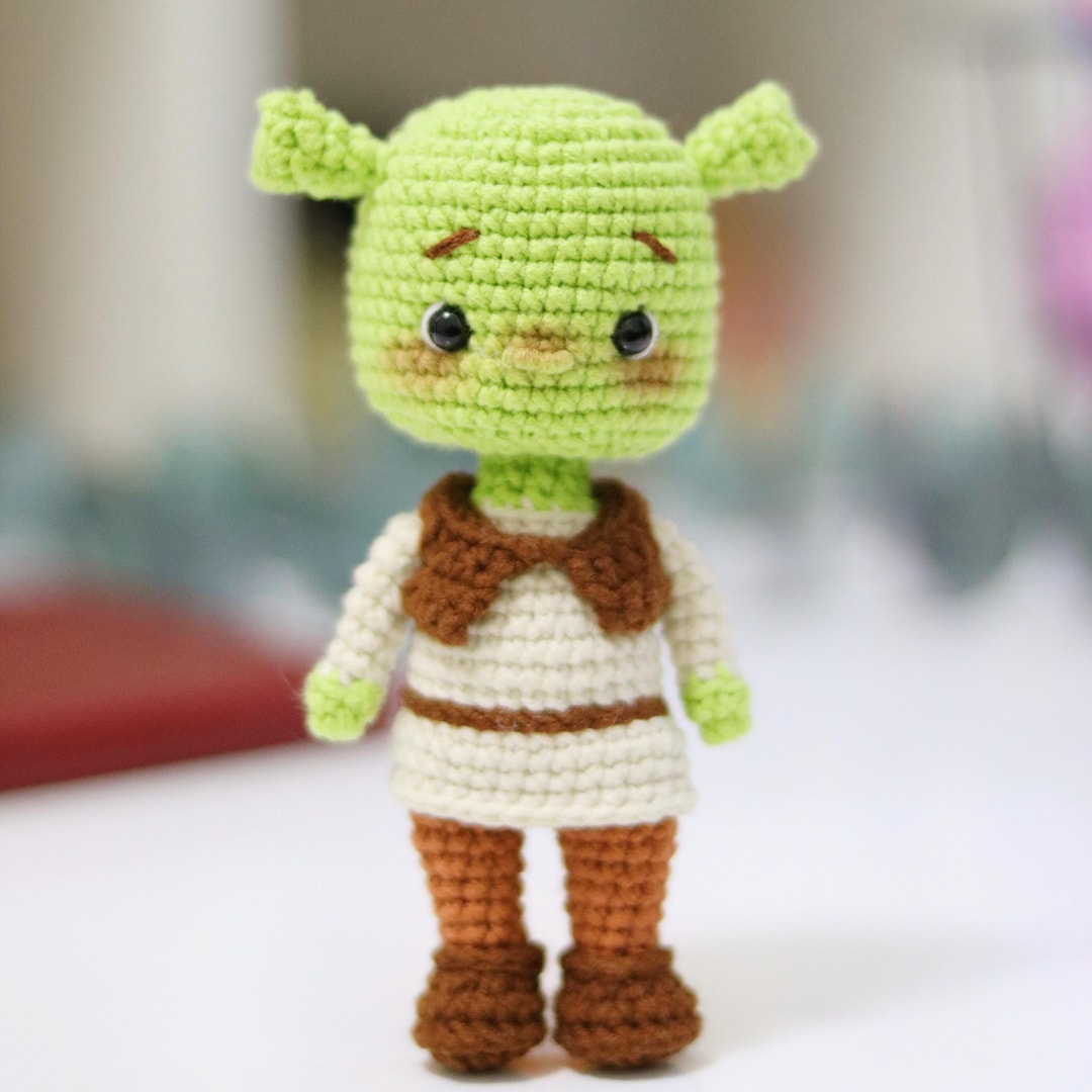 Shrek Doll Crochet Pattern PDF English Amigurumi - Etsy