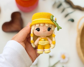 Lemon Girl (2003 Inspired) Amigurumi English Crochet Pattern (PDF)
