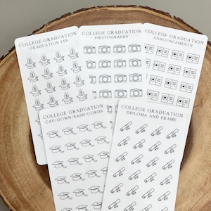 College Graduation Savings Challenge Trackers | A6 Laminated Cash Tracker | Laminated Cardstock or Vellum | Cash Stuffing