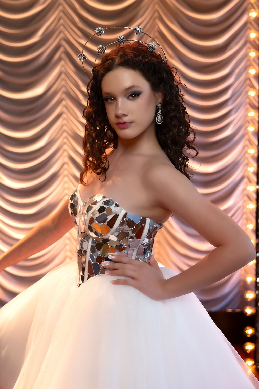 Mirror Ball Taylor Inspired Dress | Disco Ball Dress | Eras Tour Dress