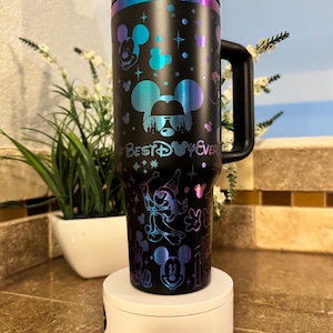 40oz Laser Engraved Tumbler Mouse