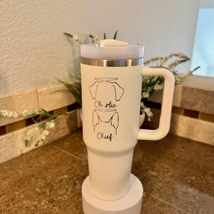 Vaso con forma de orejas de perro/Vaso para perro/Bebidas para perro