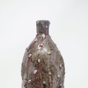 Wood Fired Stoneware Tokkuri Sake Bottle