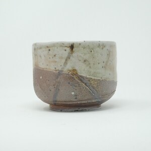 Wood Fired Tea Bowl for Matcha with a Shino Glaze