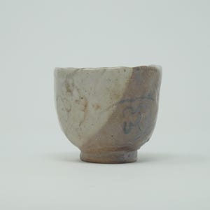 Wood Fired Wild South Carolina Clay Guinomi with a Shino Glaze