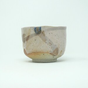 Wood Fired Tea Bowl for Matcha with a Shino Glaze
