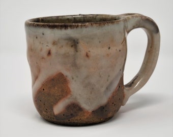 Wood Fired Mug with Shino Glaze