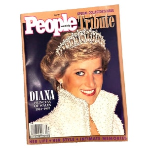 People Magazine Tribute Fall 1997 Collector&#39;s Issue Diana Princess of Wales