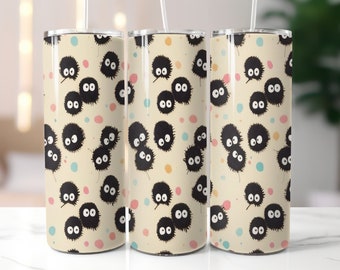 Ruß Sprite Anime inspirierte Becherverpackung, Ruß Sprite png, Becher Sublimationsverpackung, Sublimations digitales Design, Anime png, Anime Filmverpackung