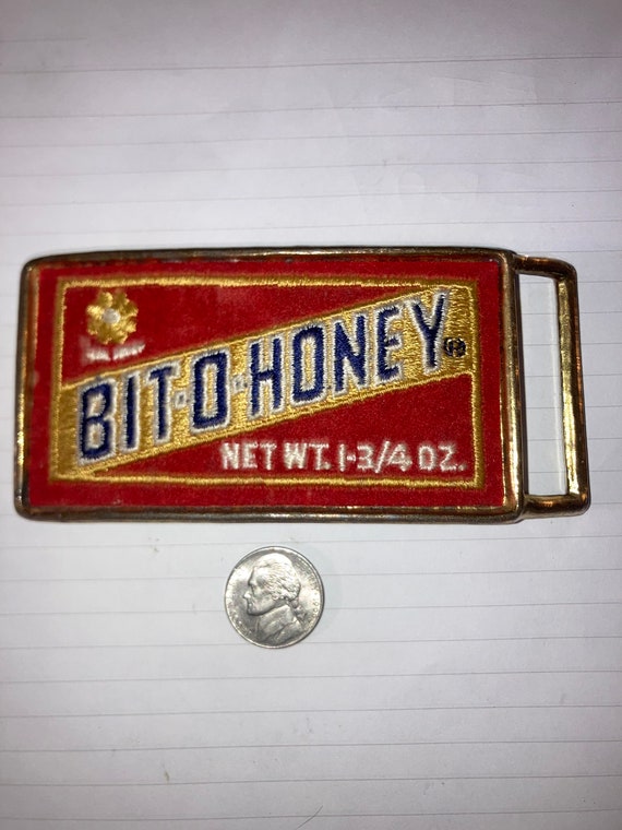 Bit O Honey belt buckle