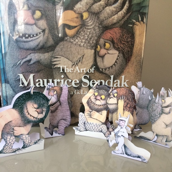 Where the Wild Things Are-uitsparingen: groot feesttafeldecor