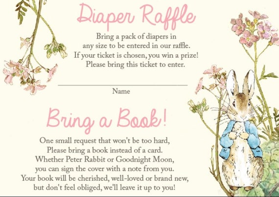 Personalized Jemima Puddleduck Invites Personalised Peter