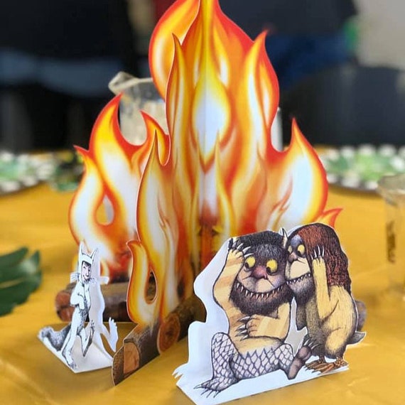 Where the Wild Things Are Table Decor – 9 Character Cutouts