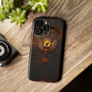 Ancient Egyptian Horus Phone Case: Tough Protective Design