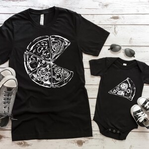 Matching Dad & Kids Pizza T-Shirts: Father's Day Outfit image 4