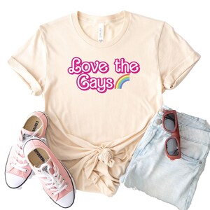 Love The Gays Pride Shirt, LGBT Month T-Shirt, Gay Lesbian Trans Ally Pride, Equal Rights, Social Justice, Human, Anti Racism, LGBTQ Outfit