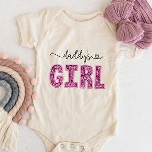 Daddy&#39;s Girl Outfit: Father&#39;s Day Daughter Shirt