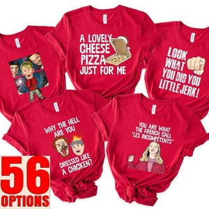 Home Alone Movie Christmas Shirts: Matching Family Group Tees