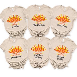 Funny Thanksgiving Matching Shirt: Most Likely To...