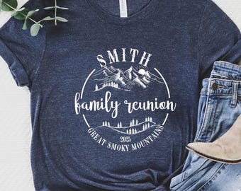Personalized Family Reunion Camping Shirt: Custom Vacation Adventure