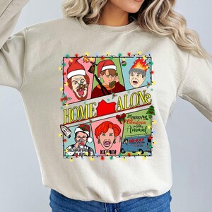 Home Alone Christmas Sweatshirt: Ya Filthy Animal 90s Tee